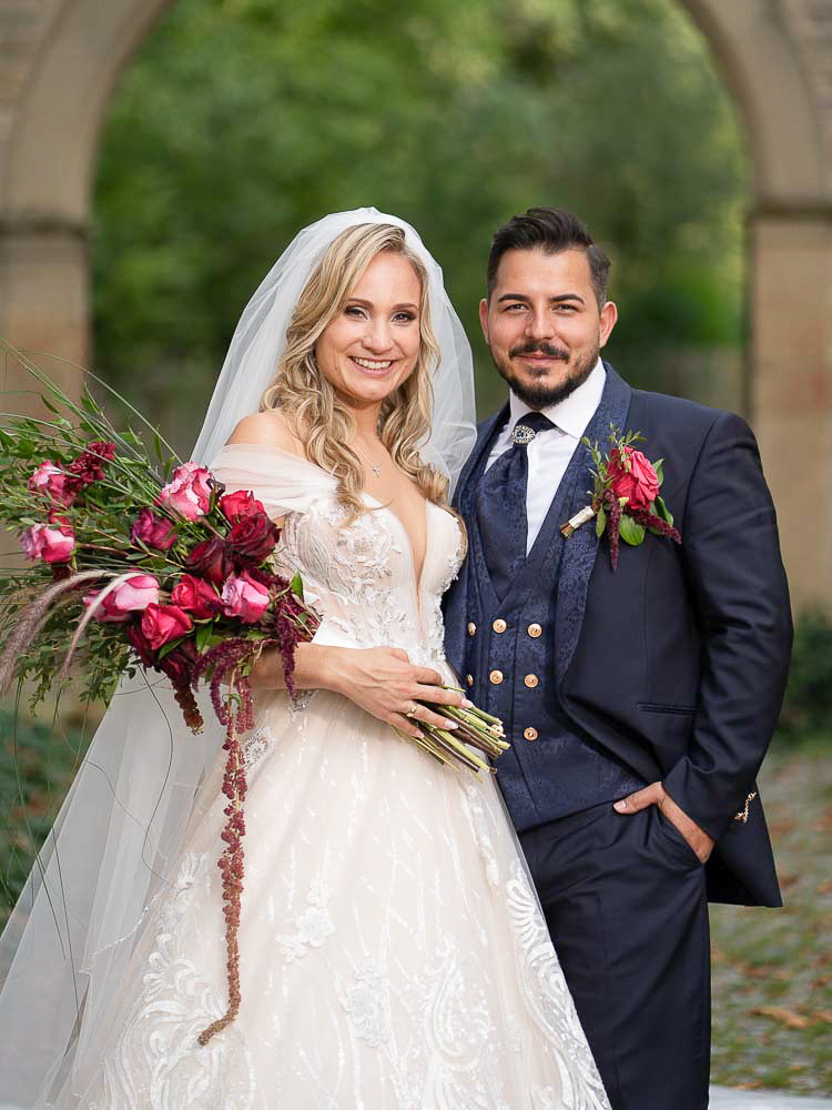 Xenia und Davide – Brautpaarshooting Majestic Wedding