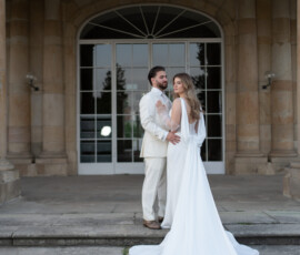 Hochzeitsfotograf Stuttgart – elegantes Brautpaar-Porträt