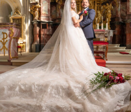 Hochzeitsfotograf Stuttgart, emotionales Fotoshooting Kloster Schöntal