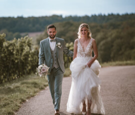 Hochzeitsfotograf Stuttgart – elegantes Brautpaar-Porträt